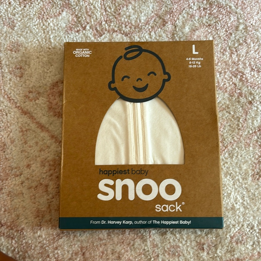 Snoo Swaddle new in Box! size Large